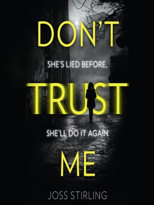 cover image of Don't Trust Me
